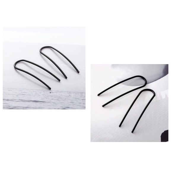 3/$30 - Black Ear Wire Crawlers No Backs Needed - Picture 5 of 8